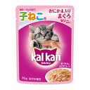 カルカンパウチ 12ヶ月までの子猫用 かにかま入りまぐろ 70g