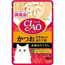 いなば チャオ CIAO パウチ かつお ほたて味 40g