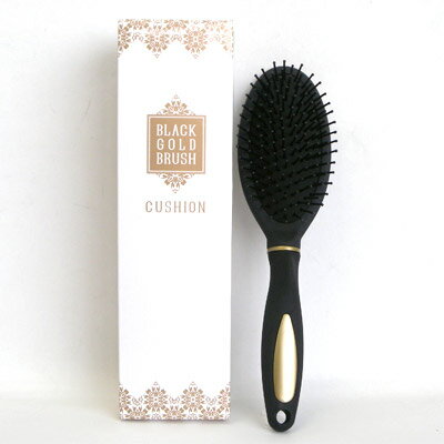 ブラックゴールドブラシ クッション BG-16K02 コンビニ受取対応商品のサムネイル