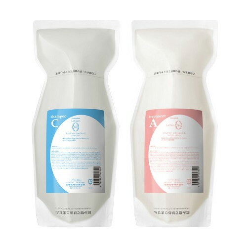 タマリス ラクレア オー シャンプー C クリアフレッシュ 600ml＆ラクレア オー トリートメント A エアリーリペア 600g 詰替えセット 送料無料 美容室専売 サロン専売品 サロン 美容室専売品 シャンプートリートメント セット