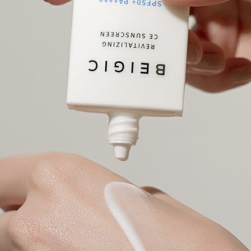日焼け止め [ BEIGIC ベージック リバイタライジング CEサンスクリーン ] SPF50+ PA++++ 紫外線対策 UVカット ブルーライトカット 化粧下地 敏感肌 乾燥肌 エイジングケア 韓国コスメ ヴィーガン オーガニック 赤ちゃん ベビー
