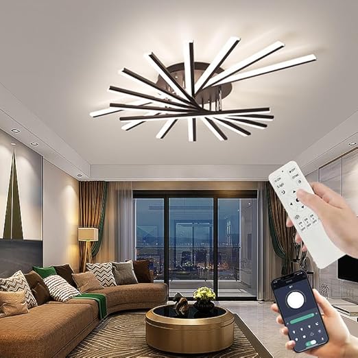 乐天商城 - シーリングライト おしゃれ 6畳 8畳 10畳 12畳 14畳 照明器具 LED 北欧 電気 天井 シーリング間接 電球色 調光調色 明るい 一人暮らし和室 和風 寝室 リビング おしゃれ照明 ダイニング用 食卓用 カフェ風 キッチン インテリア 子供部屋 LED対応 リモコン付きス 簡単取付