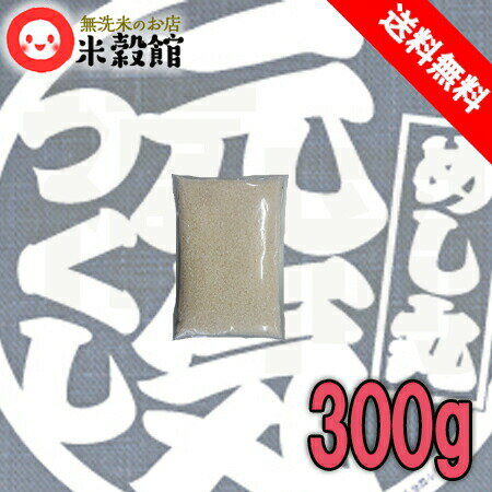 九州産 米 福岡県産元気つくし 2合小袋パック 研ぐお米 300g×1個 送料無料 ネコポス発送商品