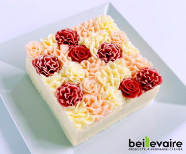 洋菓子 バターケーキ ベイユヴェール beillevaire 【ガトーオブーケ ロゼ】バタークリーム フラワーケーキ 花ケーキ お誕生日ケーキ バースデーケーキ 冷凍 高級 おいしい 美味しい お菓子 おしゃれ かわいい インスタ映え お取り寄せスイーツ 贈り物 母の日ギフト