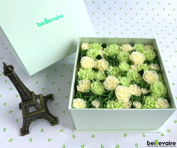 【ガトーオブーケ ローズ ヴェルトゥ】フラワーケーキ 洋菓子 バターケーキ beillevaireバタークリーム ケーキ 花ケーキ お誕生日ケーキ 冷凍 高級 美味しい お菓子 おしゃれ かわいい インスタ映え お取り寄せスイーツ 贈り物