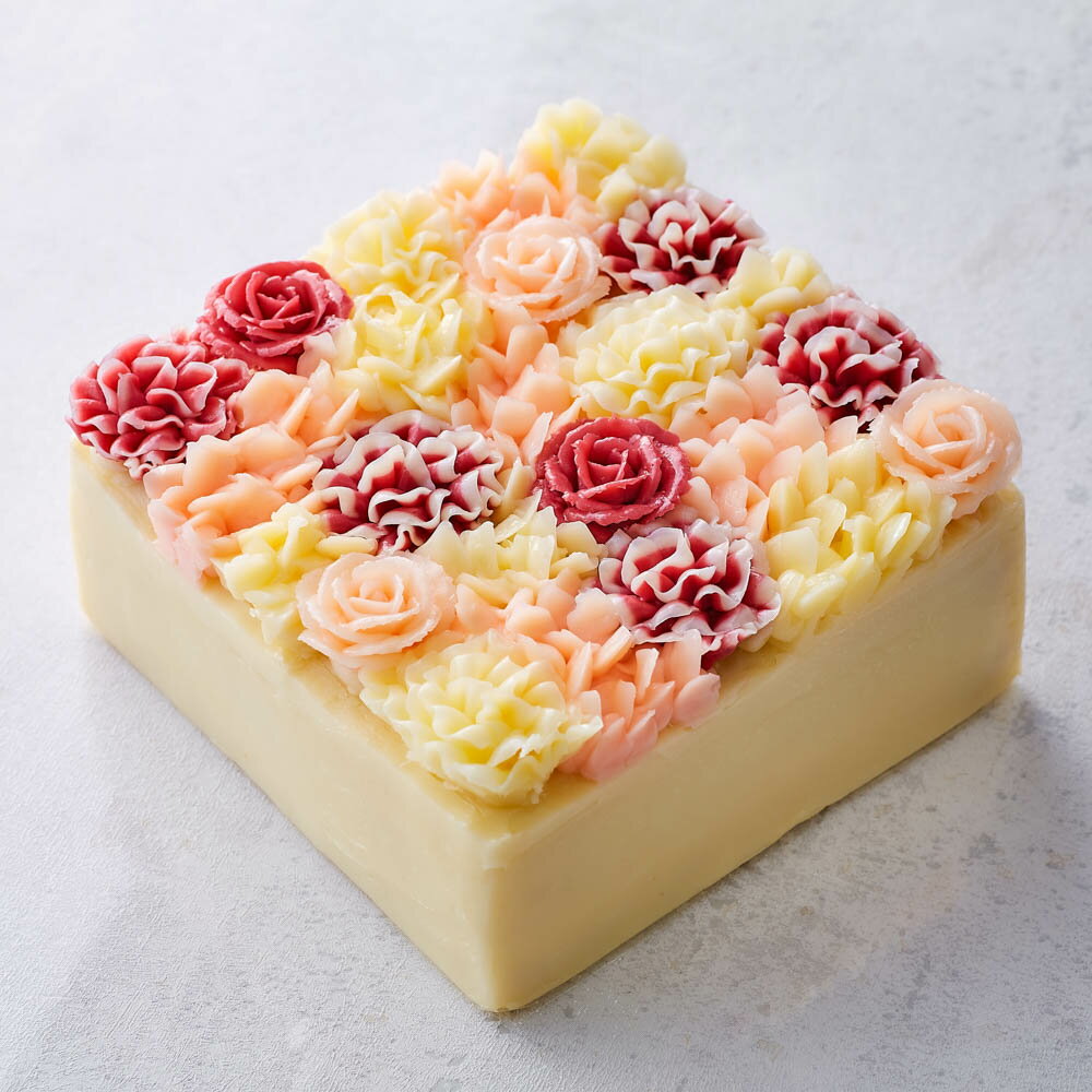 お花のケーキ 【ガトーオブーケ 1番】父の日 七夕 お中元 暑中見舞い フラワーケーキ 洋菓子 バターケーキ beillevaire バタークリーム 花ケーキ お誕生日ケーキ バースデーケーキ 冷凍 高級 美味しい お菓子 おしゃれ かわいい インスタ映え お取り寄せスイーツ 贈り物 ギフト