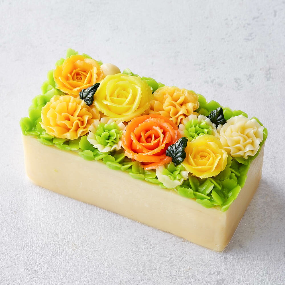 お花のケーキ 【ガトー・オ・ブーケ 11番】父の日 七夕 お中元 暑中見舞い フラワーケーキ 洋菓子 バターケーキ beillevaire バタークリームケーキ 花ケーキ お誕生日ケーキ バースデーケーキ 冷凍 高級 お菓子 おしゃれ インスタ映え お取り寄せスイーツ ギフト