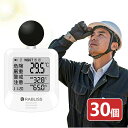 【働く現場での安全対策に!】黒球式 熱中症指数計 WBGT測定器 屋外 熱中症指数計 携帯 熱中症計 壁掛け 三脚 置き型 WBGT計 測定器 アラーム機能 黒球式熱中症指数計 熱中症対策 現場 屋外用 湿度計 工事現場 アウトドア 室外 法人 まとめ買い 適格請求書発行可能 温度計