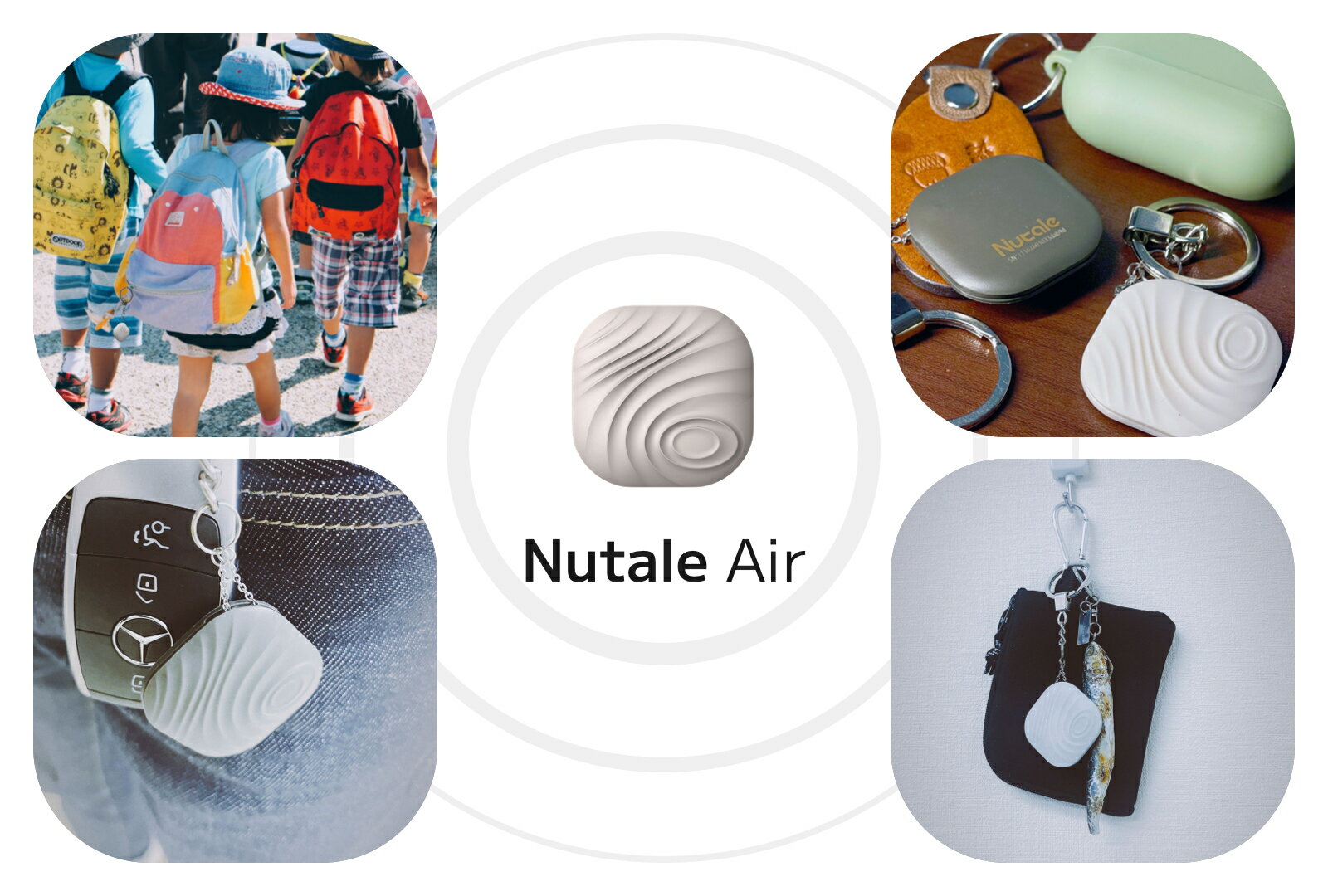 【豪華プレゼント限定】NutaleAirミニポータブルGPSトラッカー探し物発見器キーファインダー紛失防止トラッカー電話ロケータペットトラッカースマートトラッカー紛失防止タグ鍵紛失防止落し物忘れ物防止KeyFinder迷子位置情報キーホルダー見つける天才
