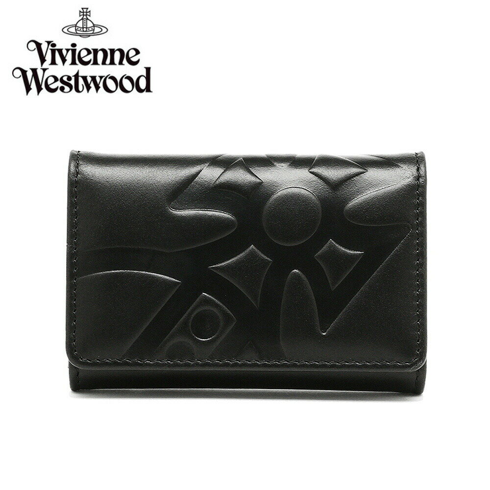 ヴィヴィアンウエストウッド キーケース GIANT ORB 51020003 ブラック【IP-0579】 VIVIENNE WESTWOOD オーブ メンズ プレゼント ギフト 誕生日 ホワイトデー 送料無料