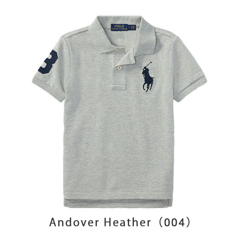 ポロ ラルフローレン キッズ ポロシャツ ビッグポニー 321 322 670257 グレー ホワイト ネイビー ブラック レッド POLO RALPH LAUREN BIG PONY ラルフ トドラー 男の子 女の子 ボーイズ ガールズ 定番 ロゴ ジュニア 子供 こども 子ども プレゼント ギフト