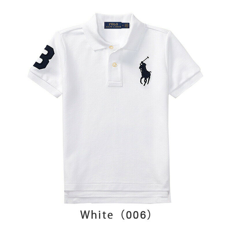 ポロ ラルフローレン キッズ ポロシャツ ビッグポニー 321 322 670257 グレー ホワイト ネイビー ブラック レッド POLO RALPH LAUREN BIG PONY ラルフ トドラー 男の子 女の子 ボーイズ ガールズ 定番 ロゴ ジュニア 子供 こども 子ども プレゼント ギフト