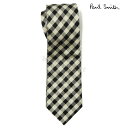 Paul Smith ポールスミス ネクタイ ASXC 552M B50 O イタリア製 ブラック ホワイト シルク 高級 ブランド 男性 20代 30代 40...