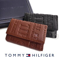 トミーヒルフィガー キーケース 31TL17X016 TOMMY HILFIGER トミー メンズ 男女兼用 キーケース レザー 革 ブランド ギフト プレゼント