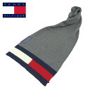 トミーヒルフィガー マフラー メンズ トミーヒルフィガー マフラー 1CT3083 グレー TOMMY HILFIGER トミー・ヒルフィガー トミー メンズ レディース 男性 女性 男女兼用 スカーフ ストール 冬小物 おしゃれ かっこいい かわいい ブランド 通勤 通学 プレゼント ギフト