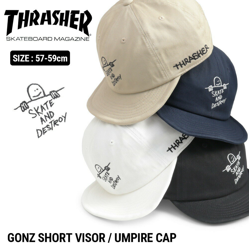 楽天市場】THRASHER ワークキャップ（ブランドスラッシャー）の通販
