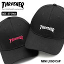 THRASHER スラッシャー ミニロゴ キャップ DW1707 帽子 ストリート ブランド おしゃれ シンプル 定番 ギフト プレゼント