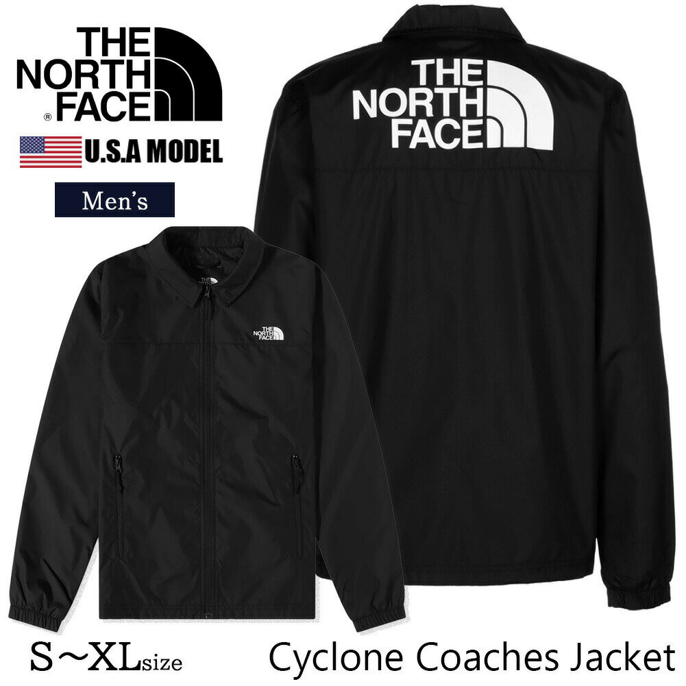 ザ ノースフェイス The North Face サイクロン コーチ ジャケット Cyclone Coach Jacket NF0A5IGV ウィンドブレーカー コーチジャケット ナイロンジャケット ライトアウター ブラック 黒 男性 ユニセックス アウター ブルゾン ブランド 売れ筋アイテム プレゼント ギフト