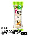 ベビーフード 和光堂 はじめての離乳食 裏ごしさつまいも 2.3g 6個入り_4987244170330_65