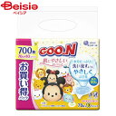 ベビー用品 大王製紙 グ~ン 肌にやさしいおしりふき 700枚（70枚×10パック）詰替え 1