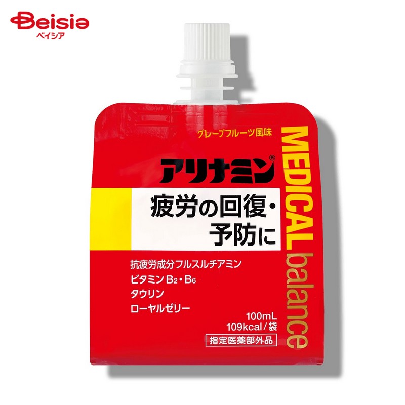 アリナミン製薬 アリナミン メディカルバランス グレープフルーツ風味 100mlMEDICAL balance ゼリー 疲労の回復・予防に