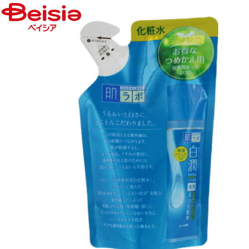 ロート製薬 肌ラボ白潤薬用美白化粧水つめかえ用のサムネイル