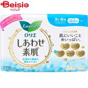 ■メーカー名：花王旧パッケージを見る瞬間吸収のロリエ。生理中の繊細な素肌にやさしいつけ心地。 ●低刺激タッチワッフルシート（従来品の「ふわポコ表面シート」と同一）採用。大きいドームは肌にやさしくあたり、小さいドームは空気を通す独自設計。肌にあたる面を最小限（ロリエ生理用ナプキン内）にし、こすれによるヒリヒリ、ムレによるムズムズを抑えます。●ドッと出るたび、経血をぐいっと引き込んで表面に残さない。だから、ずーっと肌さらさらが続く。●100％通気素材採用（ズレ止めテープ部分除く）。経血はしっかり吸収するのに、つけている間、ムレを逃し続けて快適。●こだわりのふんわりやわらか仕立て（医薬部外品）※予告なくパッケージ、商品名、産地等が変更になる場合がございます。予めご了承ください。