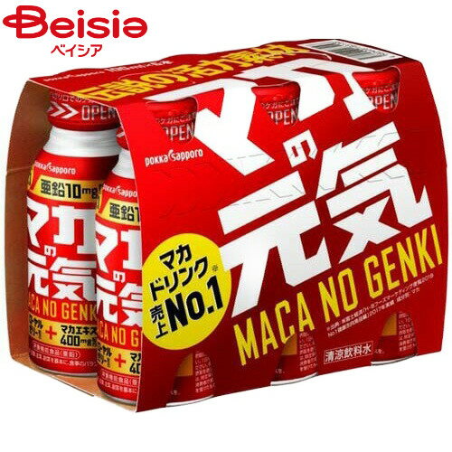 ポッカサッポロフード＆ビバレッジ ポッカサッポロ マカの元気 190ml×6 | マカの元気 ドリンク ポッカ..