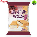 【マラソン限定ポイント5倍★7/20限定】オハヨー乳業 あずきもなか(110m×6)×6個 まとめ買い アイス