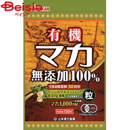 山本漢方製薬 マカ粒100％ 120粒