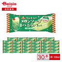 フタバ食品 メロンソーダ&バニラバー 100ml×30本|アイス 氷菓 かき氷 ラムネ入り バニラアイス アイスキャンディ アイスバー おやつ デザート まとめ買い | アイスクリーム 冷凍 おやつ スイーツ デザート プレゼント
