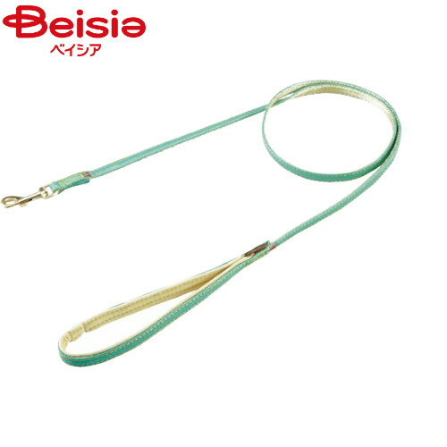 ドギーマンハヤシ Doggy's Tailor いぬのリードSSレザーLブルー ペット