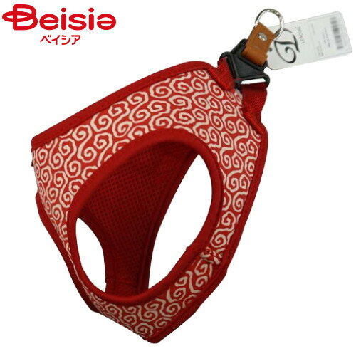 リードッグ 唐草ソフトハーネスSM-レッド ペット | 犬 ハーネス 唐草 ソフト SM レッド 小型犬 中型犬 ..