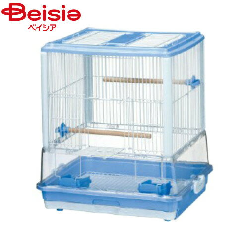 マルカン MB-105バードパレスクリーンブルー ペット | 鳥かご バードパレス ケージ 小鳥 文鳥 セキセイ..