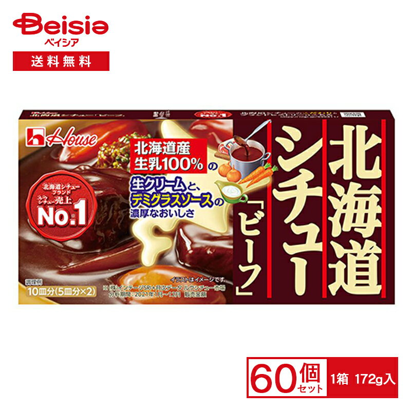 ハウス 北海道シチュービーフ 172g×60個|まとめ買い 業務用 送料無用 ケース販売