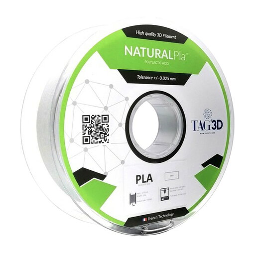 TAGin3D ナチュラルPLAフィラメント PLA NAT−1.75GR 梱包 保安 補修用品 工場 店舗用機器 3Dプリンター用フィラメント TAGin3D ナチュラルPLAフィラメント PLA NAT−1.75GR 梱包 保安 補修用品 工場 店舗用機器 3Dプリンター用フィラメント