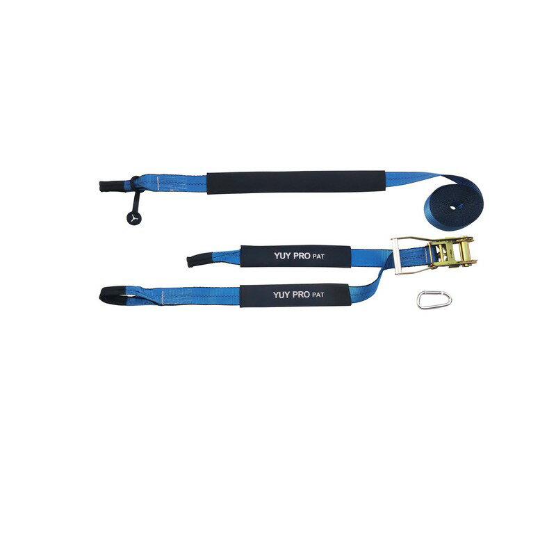 YUYPRO ラッシング武蔵 アイ型 6m＋1m／0．7m 作業工具 荷締機 スリング 荷締ベルト