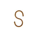三友産業 S字フック小コヨーテブラウン UUU−0197 資材 梱包資材 その他梱包資材(3)