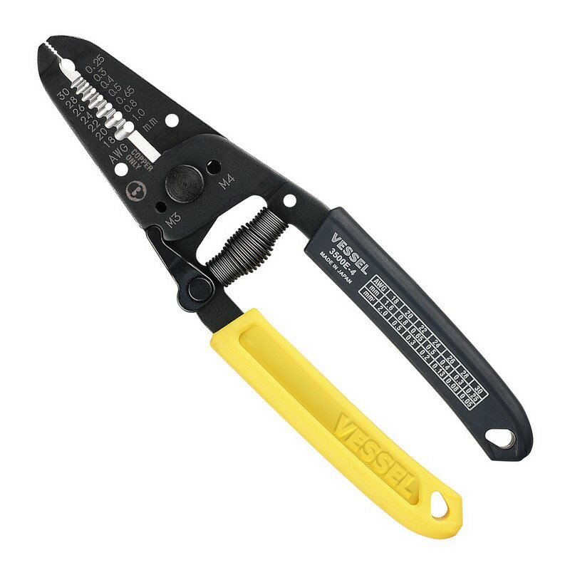 ベッセル ワイヤーストリッパー 0．35 作業工具 電設工具 ワイヤーストリッパ