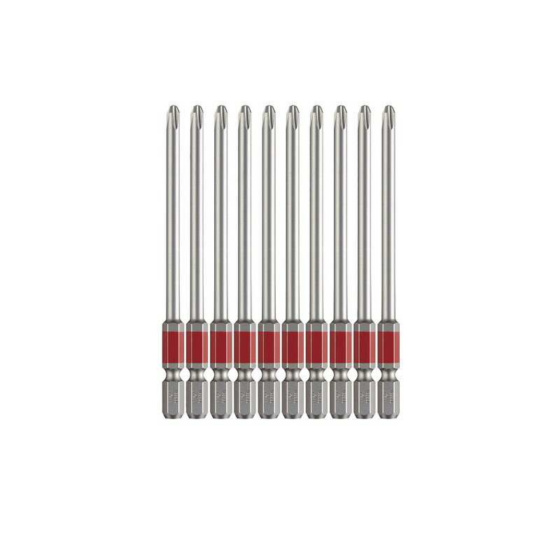 ベッセル 段付剛彩ビット10本組 GS10P2100DF 先端工具 ドリルアクセサリ スクリュービット ベッセル