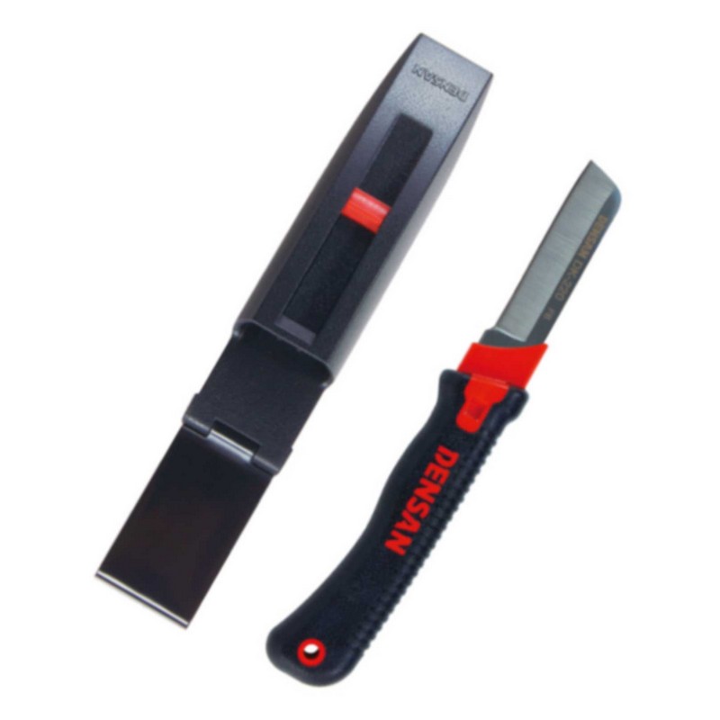 デンサン 電工プロナイフ DK−220 作業工具 電設工具 切断工具