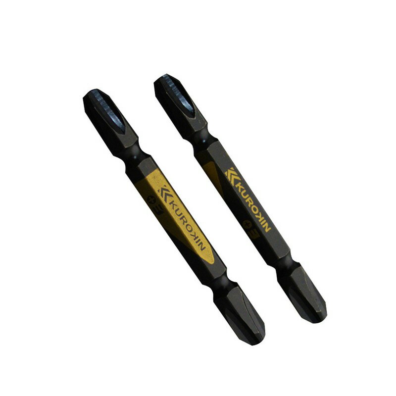 フジ矢 ビット黒金2本組＋3×65 5302−65−BG 作業工具 電設工具 電工レンチ