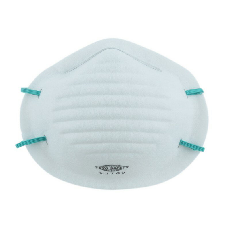 TOYO 白いマスク2 60枚入 NO．1760 ワークサポート 保護具 防塵マスク使い切り