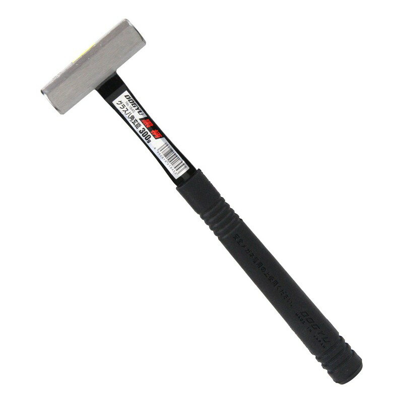 土牛 黒柄グラス八角玄能 300g 大工道具 金槌 土牛