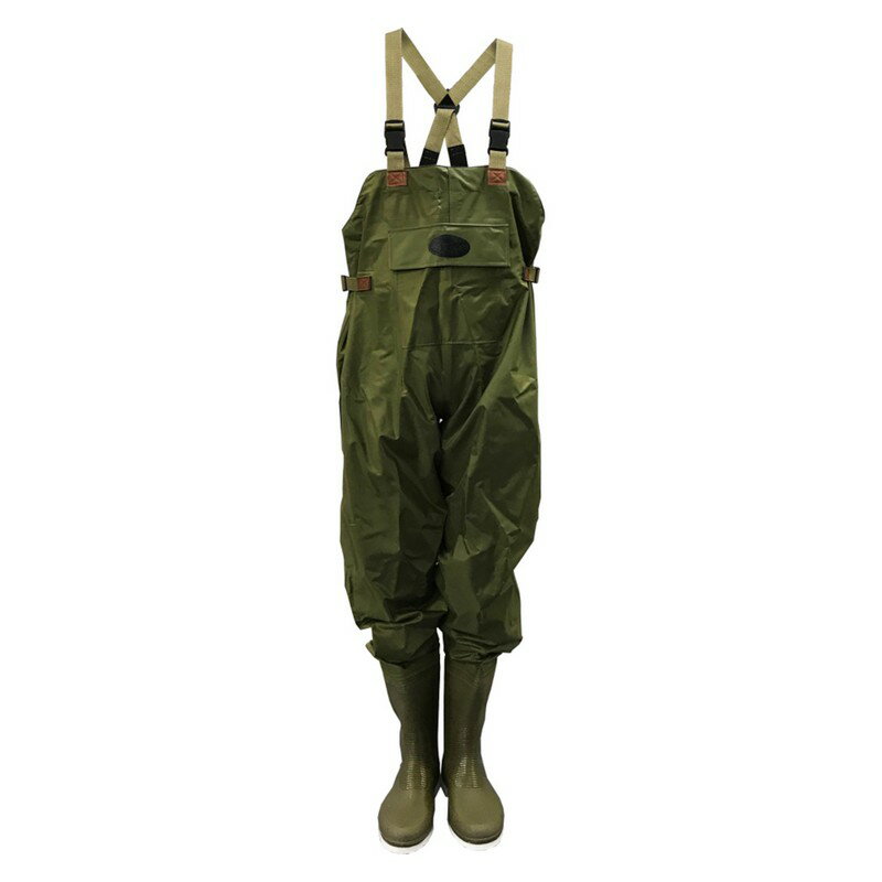 オカモト ウェダーチェスト80233 カーキ L ワークサポート サポート用品 カッパ ヤッケ