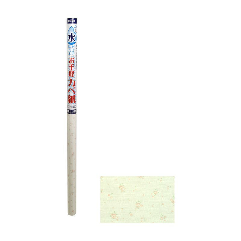 アサヒペン 水だけで貼れるお手軽カベ紙 MK−10 92X185CM 建築 住宅資材 内壁材 壁紙