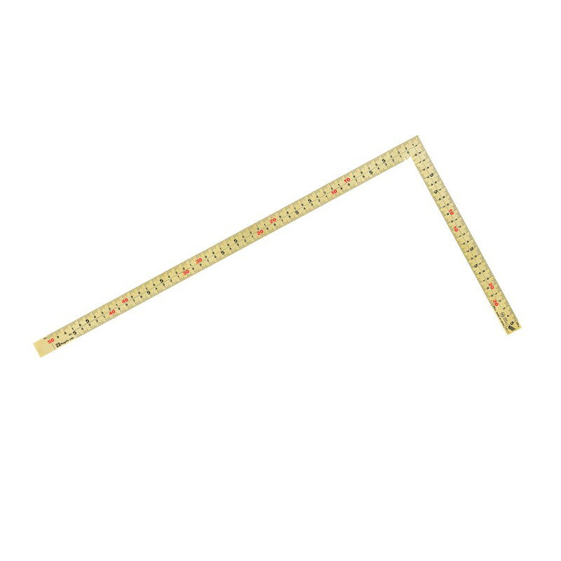 金鷲 金曲尺 50cm 薄手広巾 GTH−50CKD 大工道具 測定具 曲尺