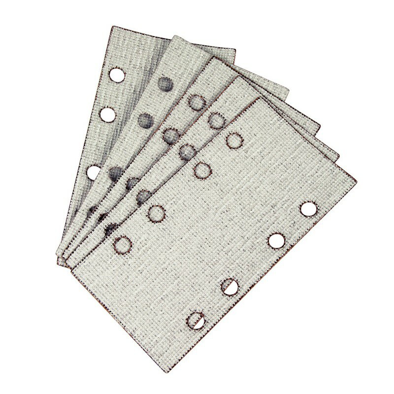 SK11 電動サンダー用ペーパー5枚入 A#80 マジック 先端工具 電動アクセサリ サンダーペーパー