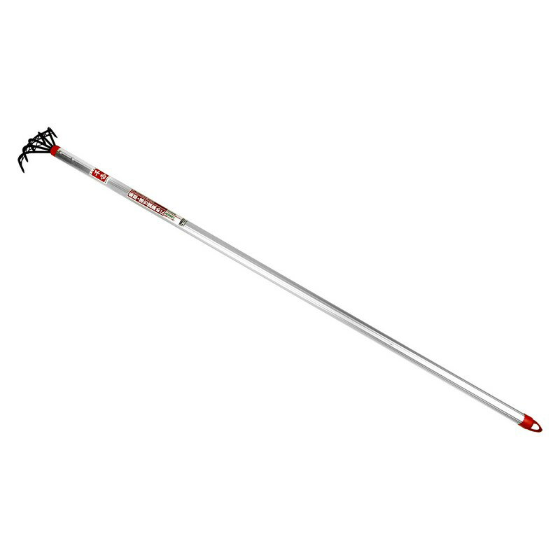 千吉 アルミ柄アミ付クマデ 1200mm 園芸道具 清掃具 クマデ