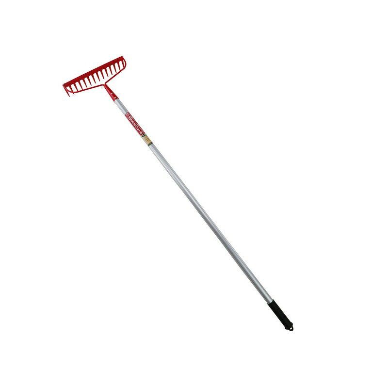 千吉 アルミ柄レーキ 1350MM 園芸道具 土農具 レーキ | アルミ製 柄付き 1350mm ガーデニング 農業 家..